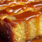 Classic Vanilla Butter Cake with Buttermilk Sauce