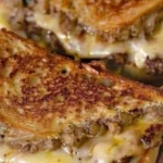 Chicken Parmesan grilled cheese