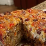 Slow Cooker 4-Ingredient Lemon Blueberry Dump Cake