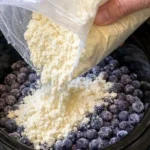Layer boxed cake mix and these 3 ingredients over fresh strawberries into a baking dish for a warm dessert that disappears in minutes